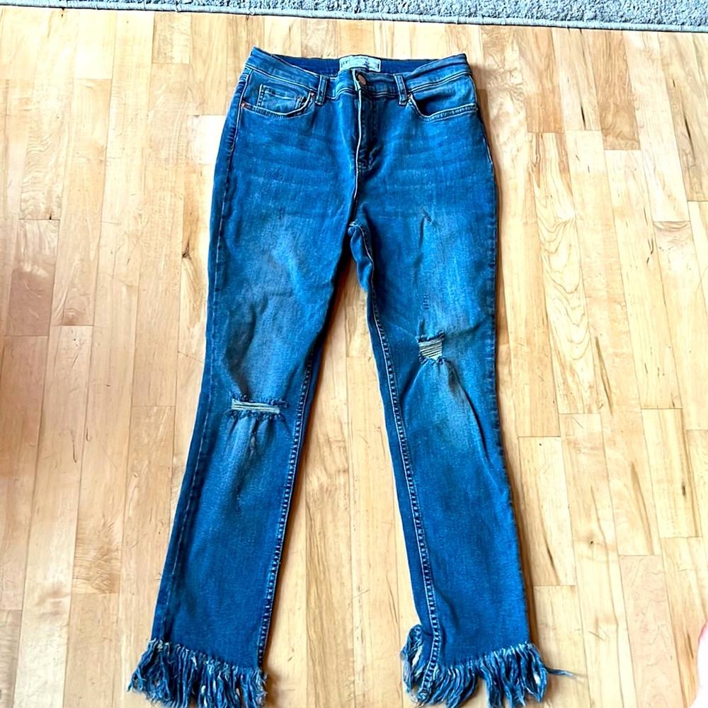 Free people ankle fringe